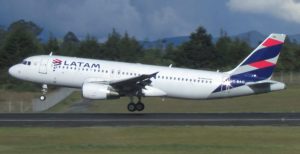 Nueva ruta internacional de Latam para el mes de Octubre