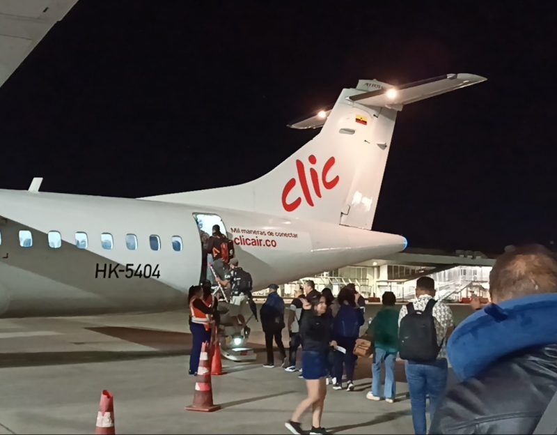 Clic inicia operaciones en nueva ruta desde Bogotá