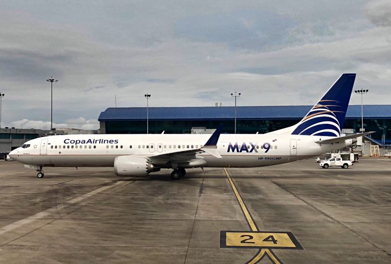 Copa Airlines incluye el Boeing 737-9MAX en otra ruta