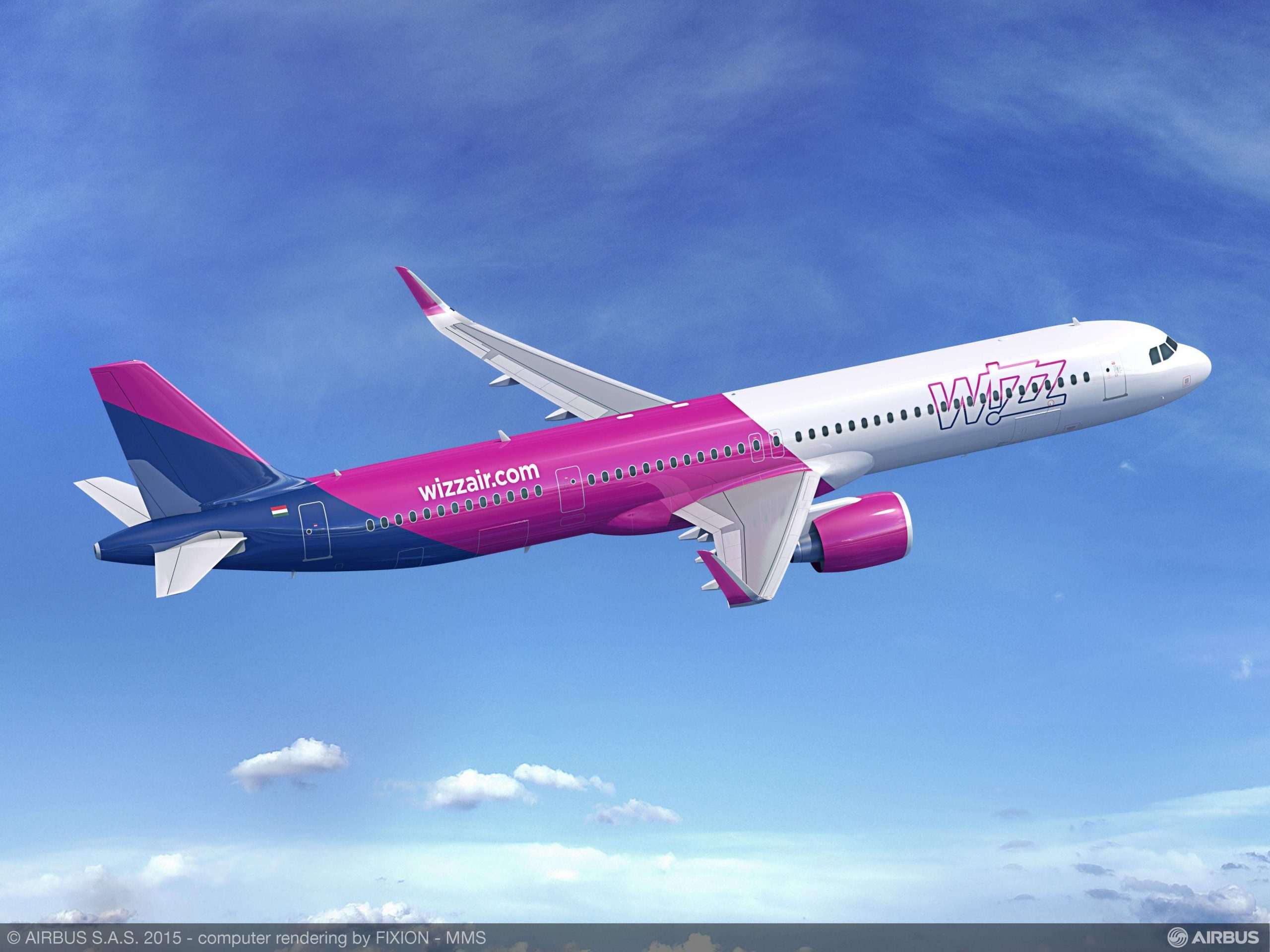 Wizz Air encarga otros 75 aviones de la familia A321neo