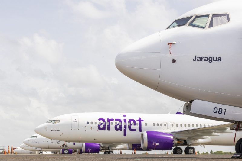 Arajet informa pasajeros en su primer año de operación