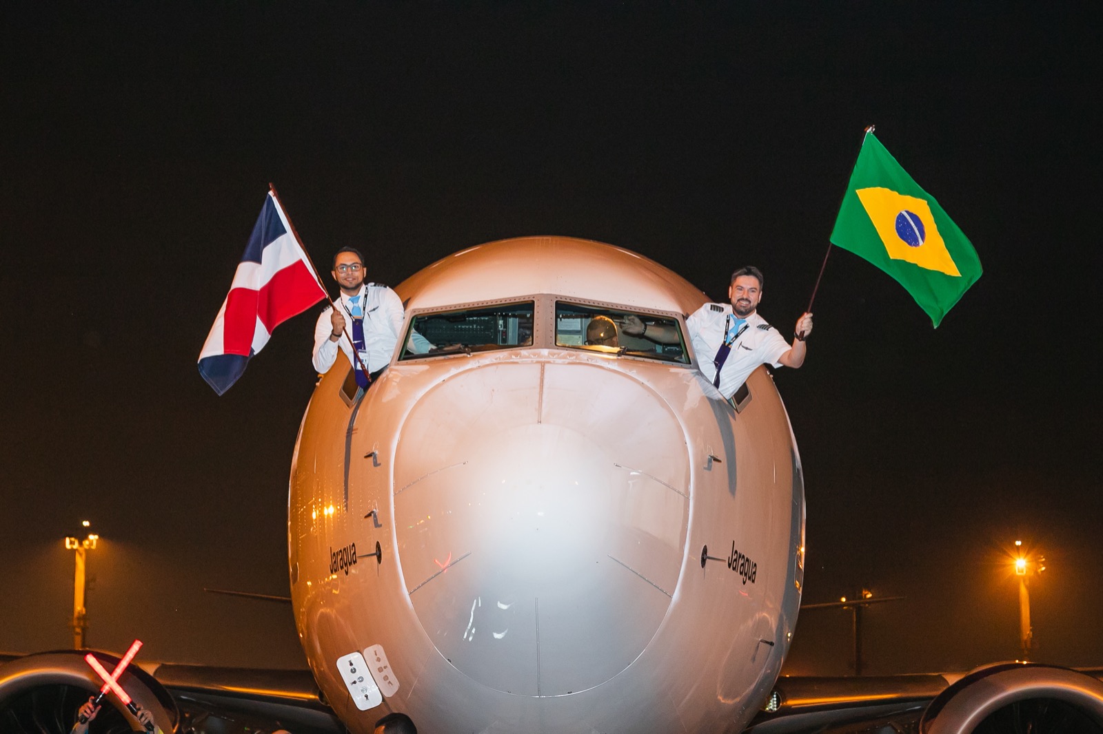 Arajet aterrizó por primera vez en Sao Paulo