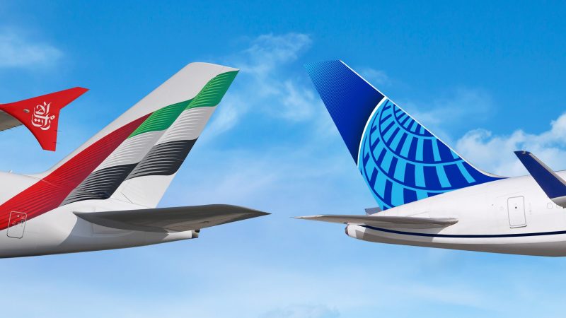 Emirates y United amplían su código sumando vuelos a México