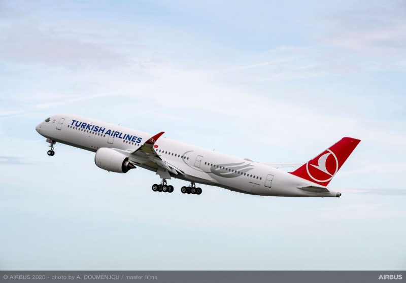 Turkish Airlines realiza un pedido adicional de Airbus A350-900