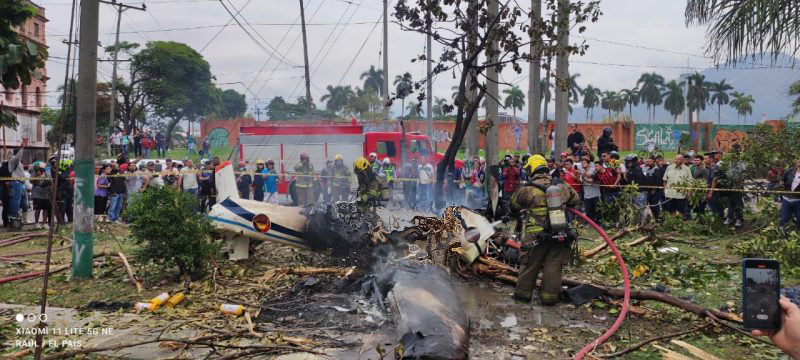 La fuerza Aérea Colombiana informa lo ocurrido en el dia de hoy