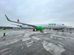 Viva Aerobus recibe nuevo avión  A321neo con nuevo interior