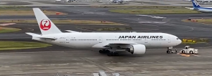 Japan Airlines retiró su último Boeing 777-200