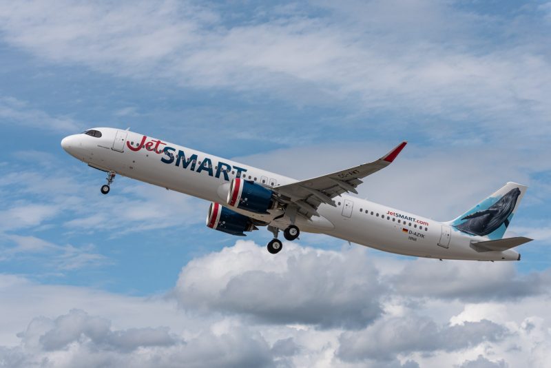 JetSMART es reconocida como la aerolínea con la flota de aviones más nueva de Sudamérica