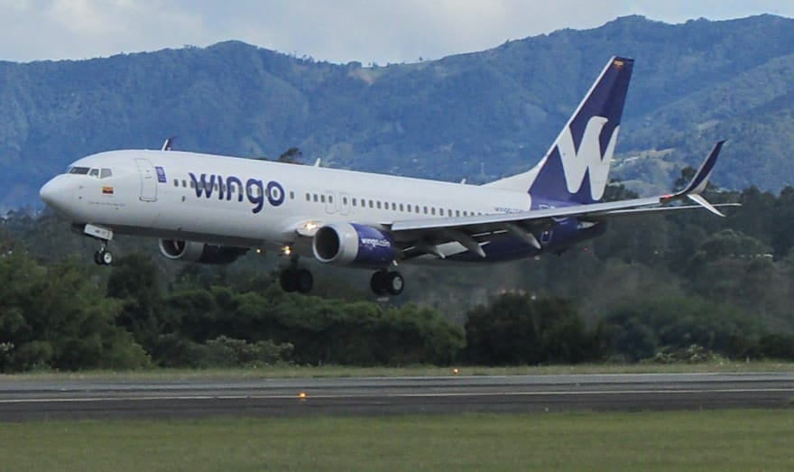 Wingo inicia operaciones en nueva ruta internacional