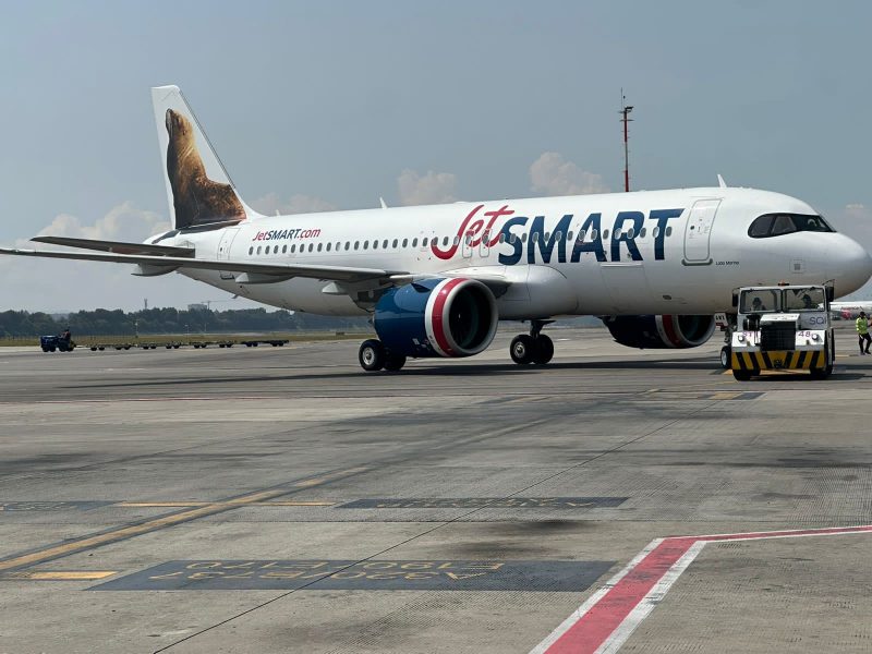 JetsMart Colombia recibe su primer airbus