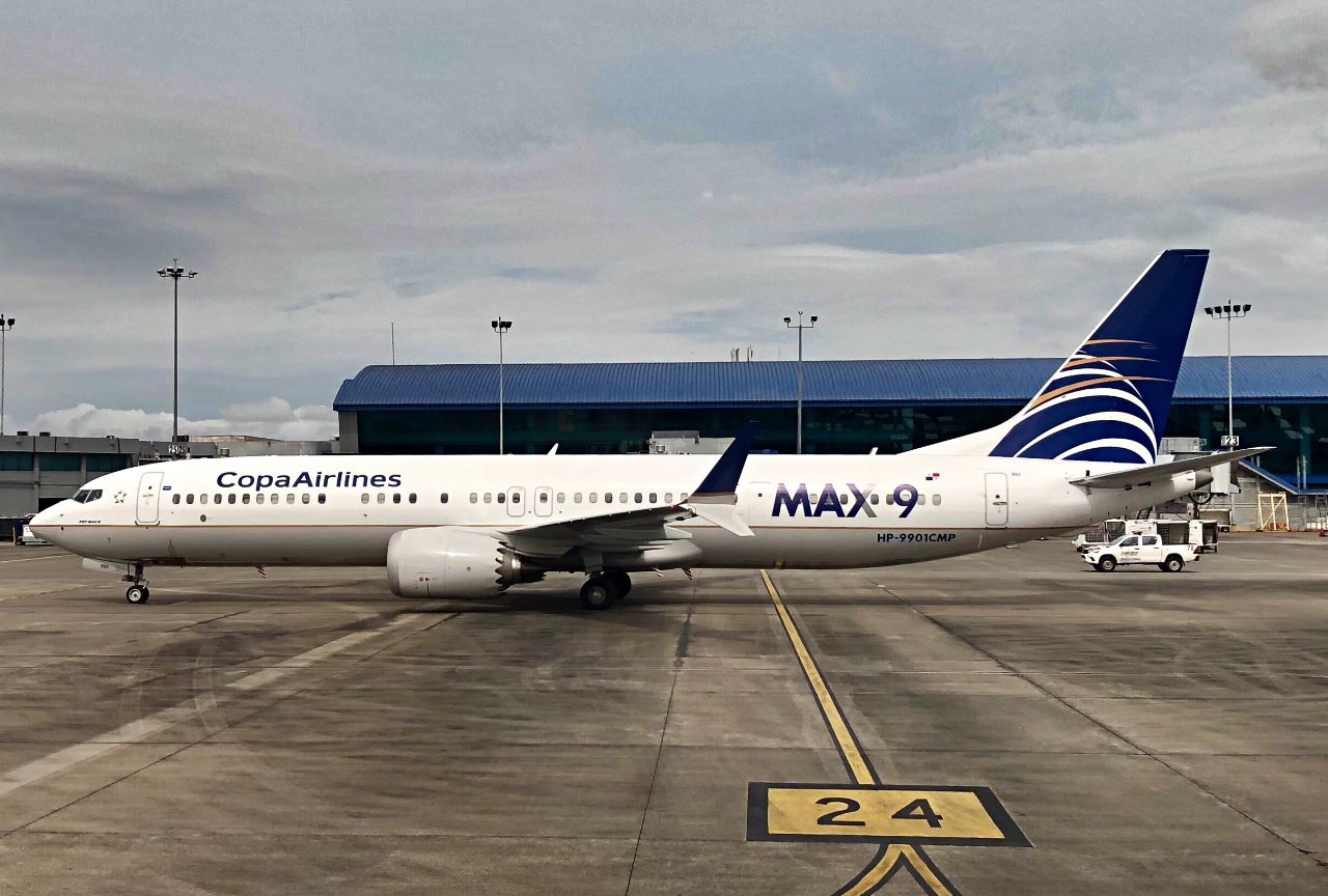 Copa Airlines informa la suspensión de operaciones con el MAX9