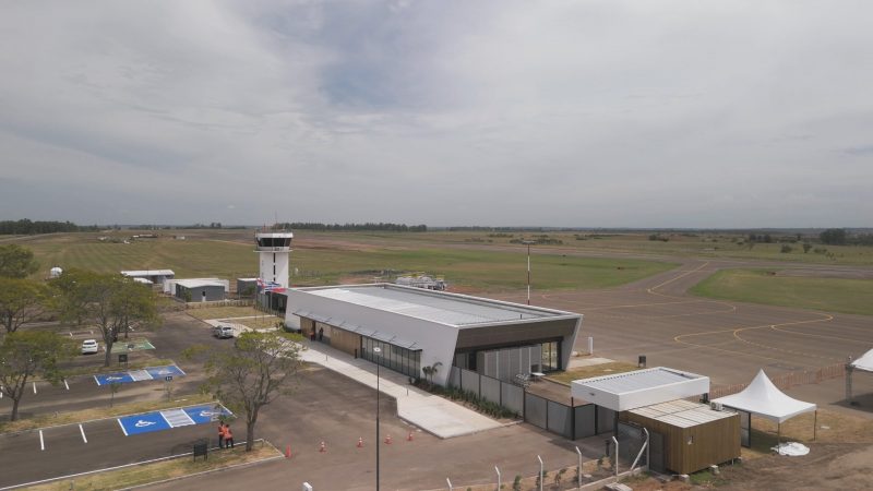 Aeropuertos Uruguay inauguró el aeropuerto internacional de Salto