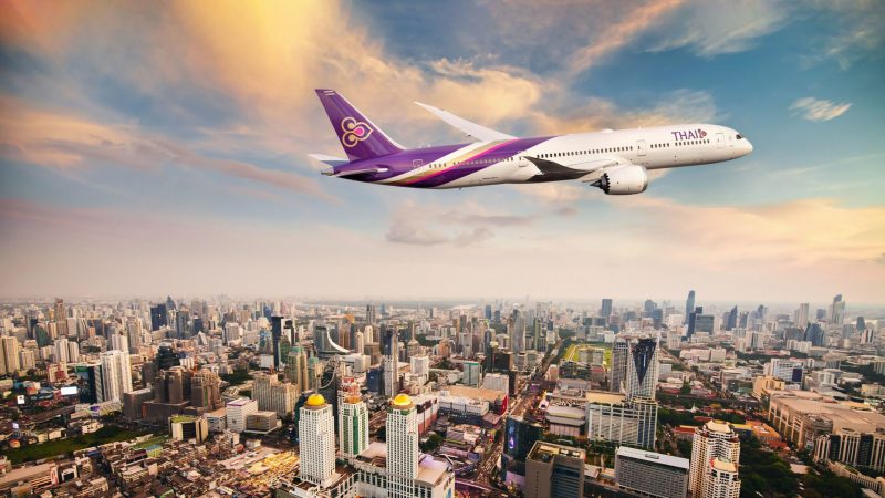 Thai Airways ha anunciado un pedido de Boeing 787 Dreamliners