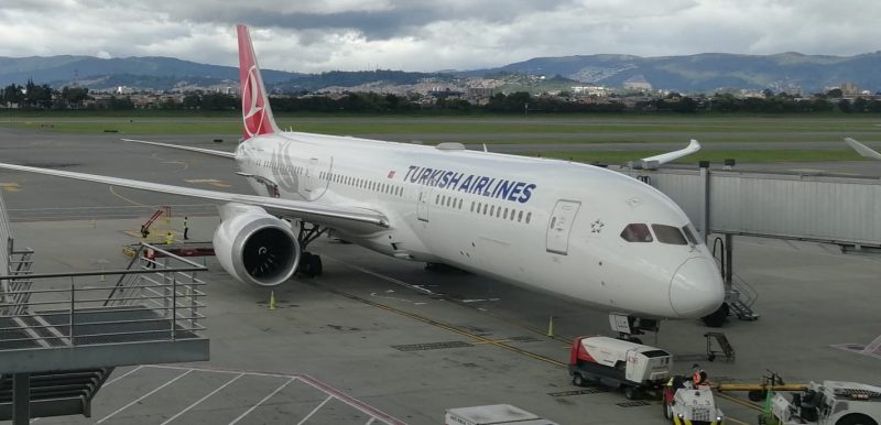 Turkish Airlines con nuevas modificaciones en la ruta a Colombia y Panamá