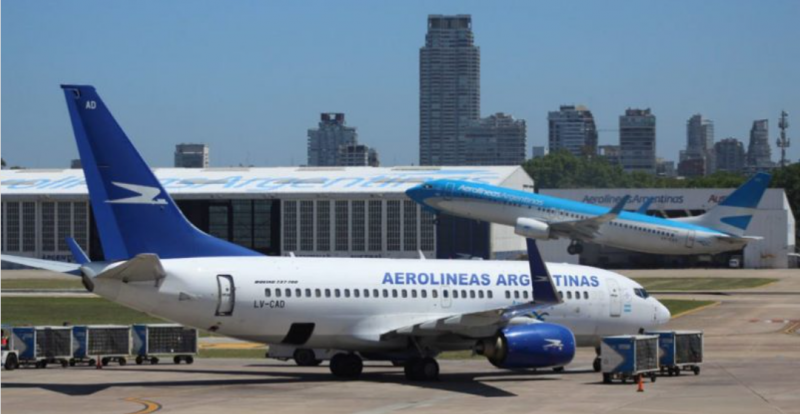 Aerolíneas Argentinas cancela ruta internacional desde Ezeiza