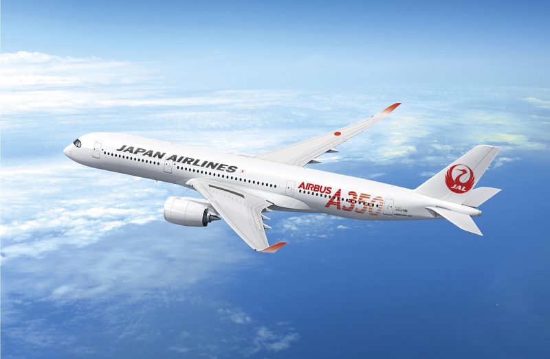 Japan Airlines con modificaciones de Equipo