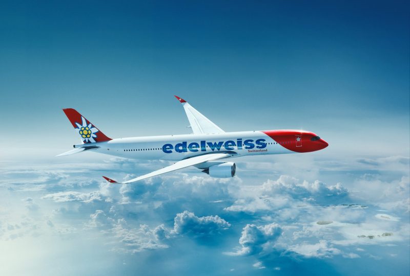 Edelweiss introduce el Airbus A350 a su flota