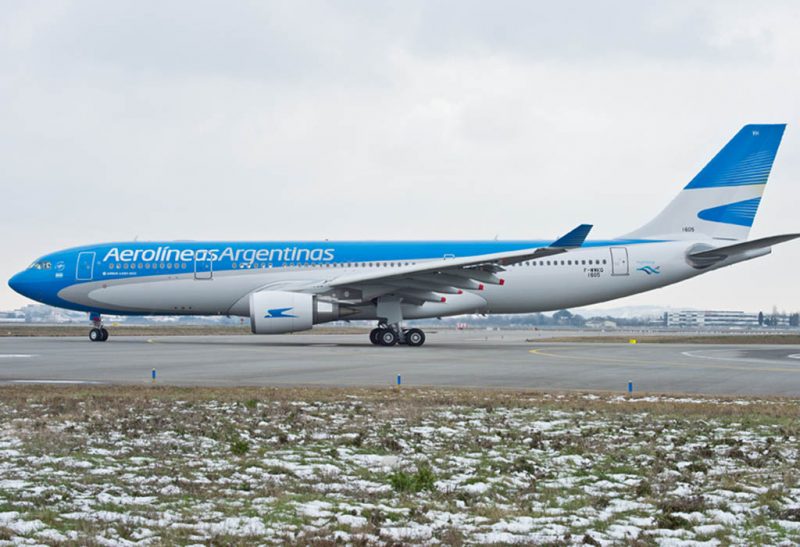 Aerolíneas Argentinas suspende nueva ruta internacional de Agosto