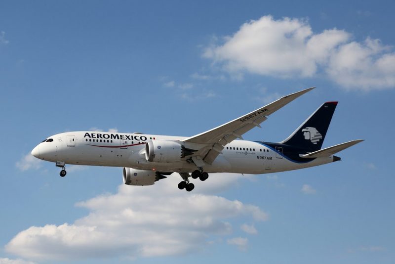 Aeroméxico suspende ruta internacional en América del Sur desde Mayo