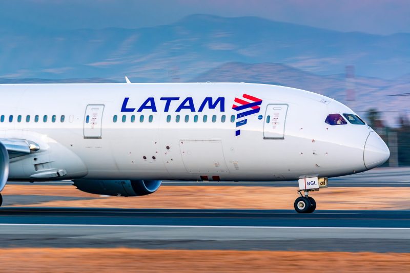 Latam recibe un nuevo boeing 787-9