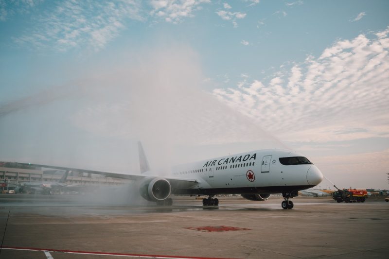 Air Canada inaugura la nueva ruta del Pacífico