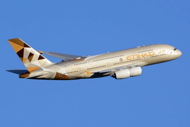 Etihad continúa introduciendo el Airbus A380 en sus rutas internacionales