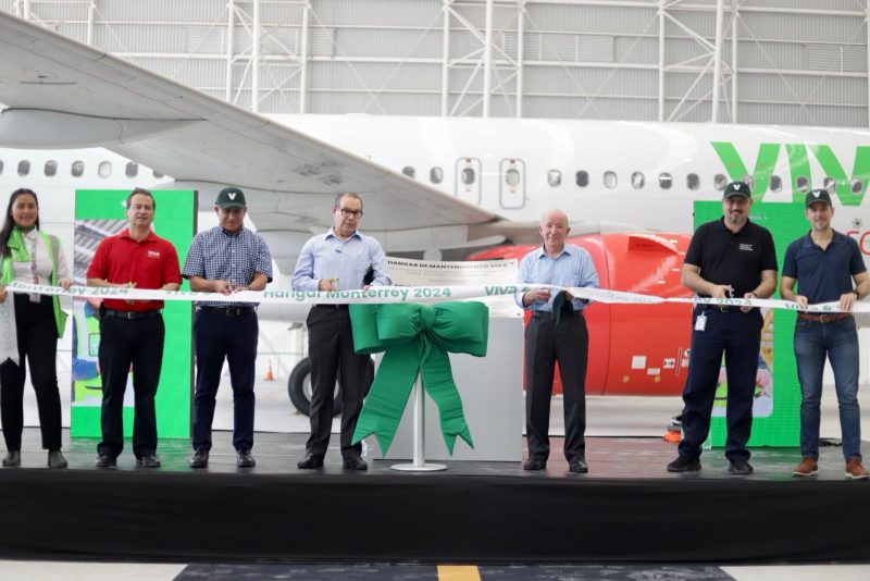 Viva inaugura hangar de mantenimiento en Aeropuerto Internacional de Monterrey