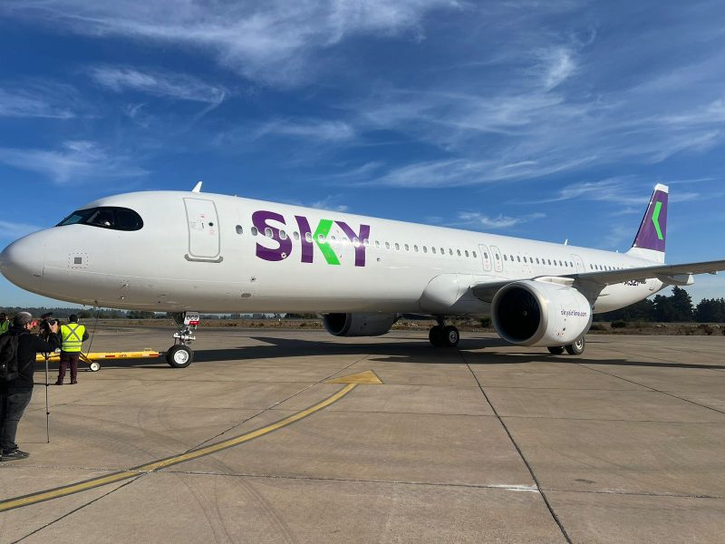 SKY Aumenta su Presencia en el Mercado Aéreo Chileno en el Primer Trimestre de 2024
