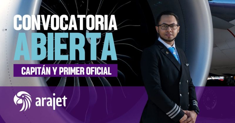 Arajet, está buscando talentos en Argentina, Colombia, Perú y Bolivia