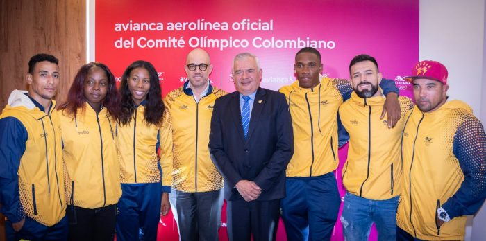 Avianca, aerolínea oficial de los comités olímpicos de Colombia, Ecuador y El Salvador