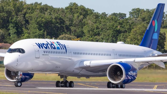 La aerolínea World2Fly ha  cargado a la venta de su primera ruta a Colombia
