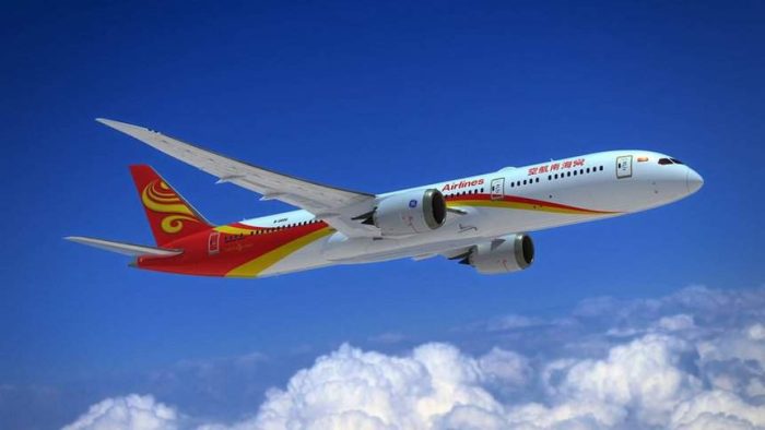 Hainan Airlines retoma ruta en América suspendida