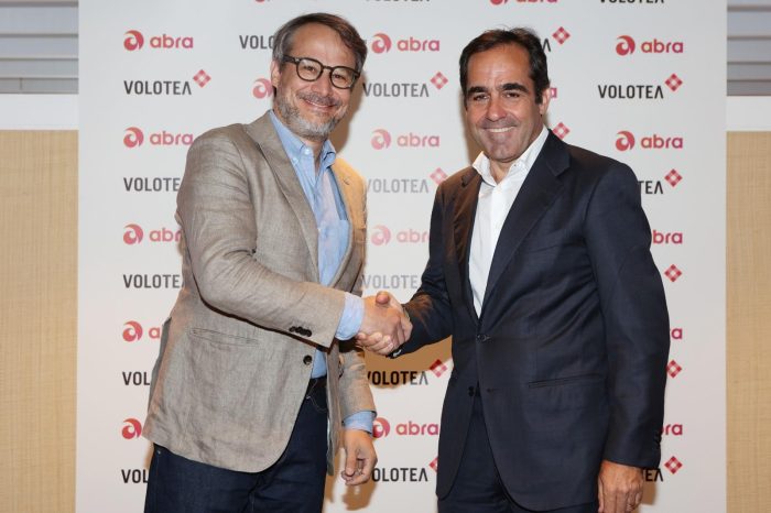 Volotea y Grupo Abra Anuncian Alianza Estratégica