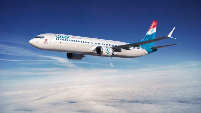 Boeing y Luxair anuncian  un nuevo encargo de aviones 737 MAX