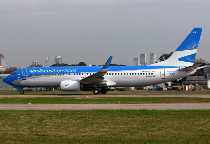 Aerolíneas Argentinas inició una nueva ruta internacional