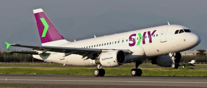 Sky Airlines incremento en sus vuelos internacionales octubre