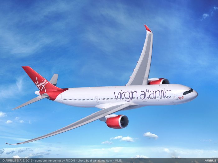 Virgin Atlantic hace un  pedido en firme de siete aviones A330neo adicionales