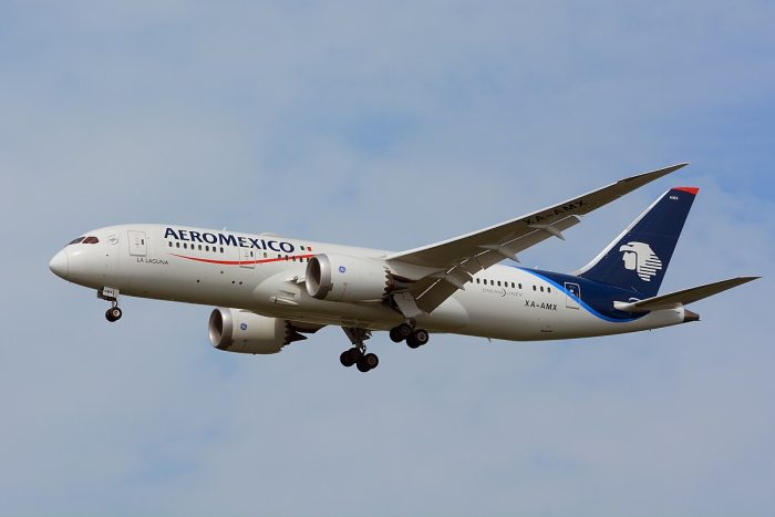 Aeroméxico reanuda una ruta internacional que estuvo suspendida por más de cuatro años