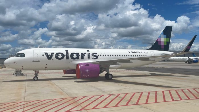 Volaris recibe una nueva aeronave a su flota.