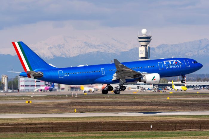 ITA Airways ha lanzado una nueva ruta internacional