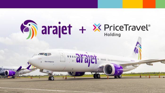 ¿Como es la alianza entre Arajet y PriceTravel Holding?