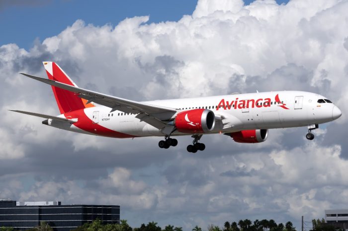 Avianca modifica y agrega frecuencias internacionales