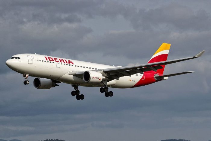 Iberia adiciona frecuencias internacionales desde enero