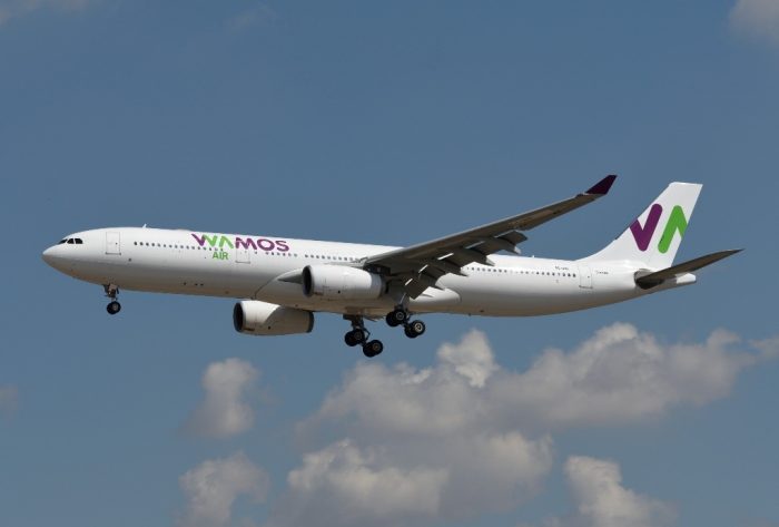 Wamos Air temporalmente operará vuelos de Latam Airlines