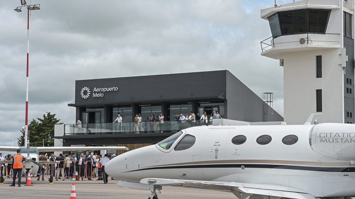 Aeropuertos Uruguay inauguró el nuevo Aeropuerto Internacional de Melo