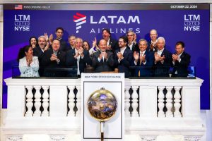 LATAM Airlines Group S.A. celebró su regreso a la Bolsa de Nueva York