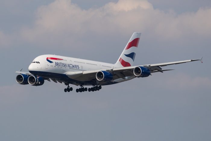 British Airways incrementa capacidad internacional