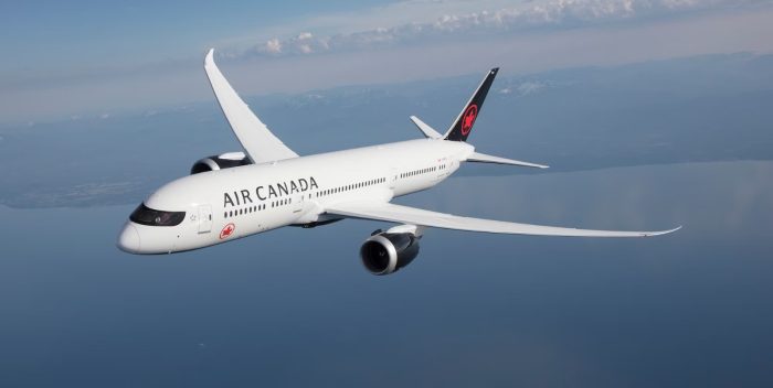 Air Canada ajusta inicio de ruta internacional