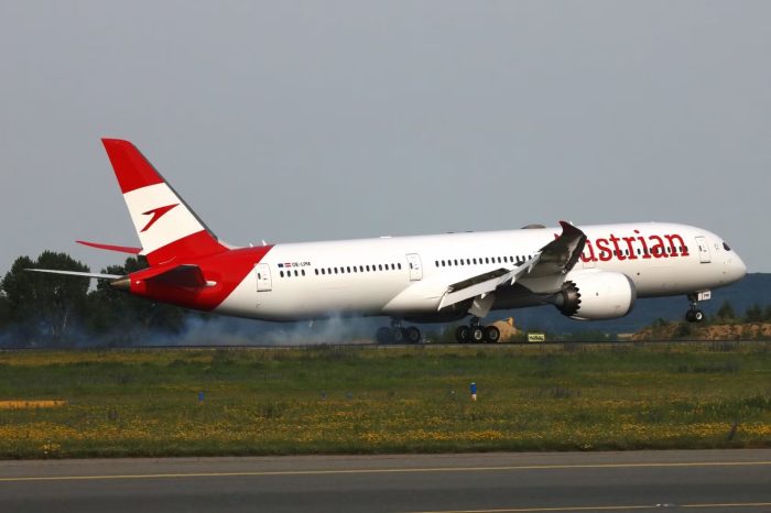 Austrian Airlines hace cambios en ruta a Estados Unidos