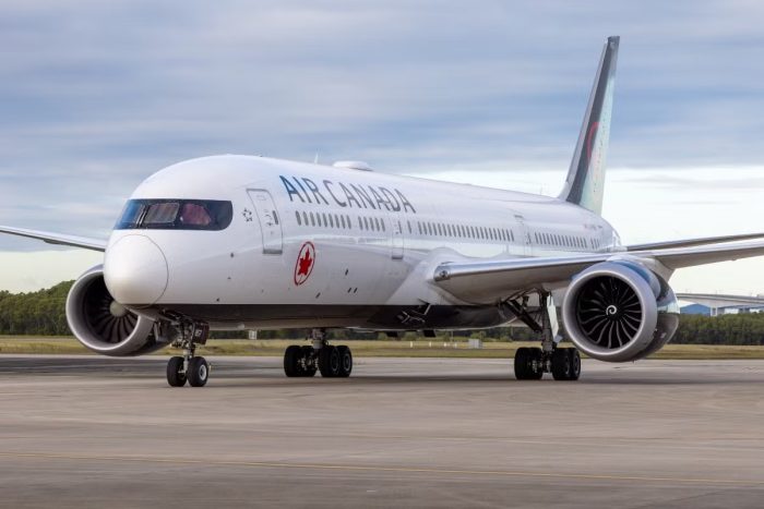 Air canada retomo ruta internacional suspendida en América del Sur